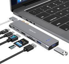 MOKiN USB-C 7 in 2 Multifunctional Hub for MacBook picture
