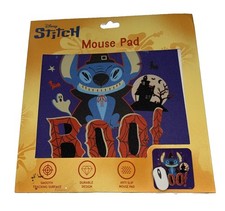 Disney Lilo & Stitch Halloween Vampire Boo Mouse Pad Non Slip 8.5x8.5 New picture