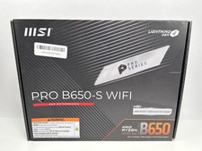 MSI PRO B650-S WiFi AM5 DDR5 ATX Motherboard WiFi 6E Bluetooth 5.3 2.5G LAN picture