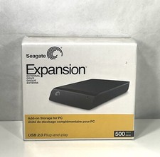 Seagate Expansion External Desktop Drive ST305004EXA101-RK, USB 2.0, 500 GB New picture
