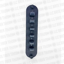 CCH-CP72-89 Compatible  Adapter Numbered 6 MPO 72 fiber BLACK SM KEY UP/DOWN picture