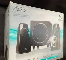 Tested Logitech Z523 Speaker System with Subwoofer - Black Excellent Condition picture