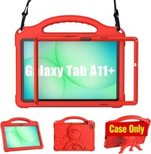 Red Protective Cover with Shoulder Strap for Samsung Galaxy Tab A11 Plus 2026 11 picture