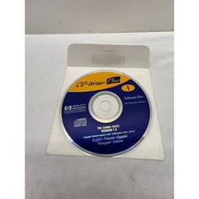 Vintage 1999 HP CD-Writer Plus Software Disc Version 1.0 PN C4464-18432 Utility picture