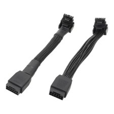 90 Degree ATX 3.0 PCIE 5.0 16pin 12VHPWR GPU Power Male Female Extension Cable picture