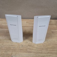Set of 2 NETGEAR Nighthawk EXS27 WiFi 7 BE5000 Wireless Range Extender Dual Band picture