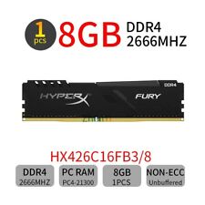 Kingston HyperX Fury 8GB DDR4 2666MHz PC4-21300 HX426C16FB3/8 Desktop Memory RAM picture