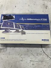 New Matrox Millennium P750 64MB AGP Video Card w/ Cables and Drivers picture