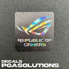 1x Asus ROG Prismatic Desktop / Laptop Custom Sticker Label picture