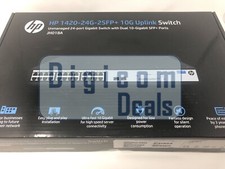 NEW RETAIL F/S JH018A HPE OfficeConnect 1420 24G 2SFP+ Switch picture