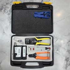 Monoprice MDL-110K6 Professional Network Tool Kit RJ45 Tester Crimper 7055 picture