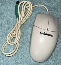 Fellowes 2-Button Mouse - White,  #98920 Computer Mouse Wired picture