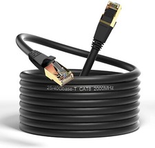 US Premium Cat8 Ethernet Cable Gaming Cord 26AWG Heavy Duty RJ45 LAN Wire Lot picture