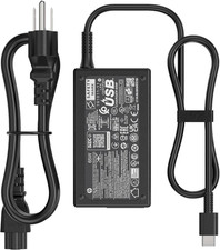 Genuine 65W USB C Charger For HP ProBook Pavilion Fortis OmniBook ZBook Firefly picture