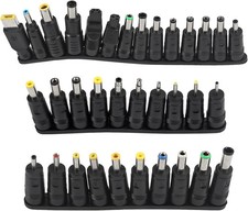 34Tips DC Power Plug Set Jack Kit Universal Supply Charger Adapter for PC Laptop picture