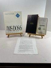 Vintage Microsft MS-DOS6 Operating System Plus Enhanced Tools User’s Guide COA picture