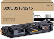 B205/B210/B215 Black Toner Cartridge (1-Pack) - Compatible 106R04347-1PK  picture