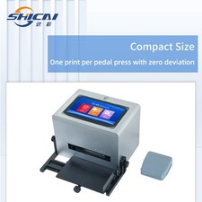 12.7mm Desktop Inkjet Coding Machine for Glass Bottle Expiry Date Batch QR picture