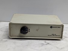 Black Box ABC-25 A/B Switch SW091A Value Line Data Line Selector Box picture