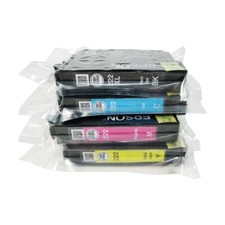4PK Genuine Epson 222XL Black & 3 Standard Color Ink Cartridges XP-5200 WF-2960 picture