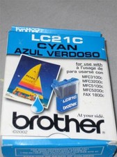 Brother LC21C Cyan Ink Cartridge Genuine OEM - Sealed - NOS - Exp 10/2005 picture