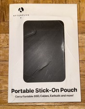 Afterplug Portable Stick-On Pouch Wallet Two-Pocket 5.1