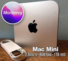 Mac Mini Desktop MGEN2LL/A 2.6GHz Core i5 8GB RAM 1TB HD Monterey (*2022 macOS) picture