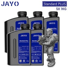 JAYO 5KG Dark Gray Standard PLUS UV Curing Resin 8K 3D Printer Higher Precision picture