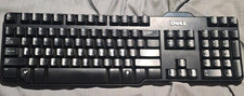 Dell L100 USB Wired Standard Keyboard Black English QWERTY (P/N L100) picture
