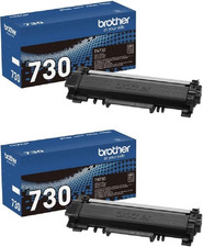 Genuine TN730 2-Pack Standard Yield Black Toner Cartridge with Approximately 1,2 picture