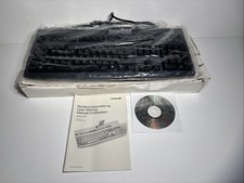 NEW Vintage Cherry D-91275 Compact Mechanical PORTABLE Keyboard PS2 picture