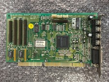 21-008-012 Rev.4G-1 REVEAL Sound FX ISA Sound Card RV82C929KT Vintage picture