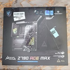 *FOR PARTS* MSI MEG Z790 ACE MAX LGA 1700 DDR5 2.5Gbps LAN WiFi 7  Motherboard picture