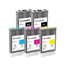 PFI-030 Ink Cartridge Replacement for Canon PFI-030MBK PFI-030BK PFI-030C PFI... picture