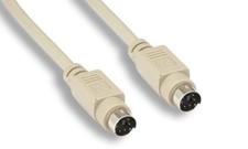 6FT Keyboard Mouse Cable MINIDIN6 Male Male PS2 picture