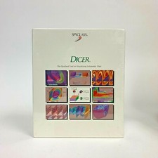 Rare Spyglass Software: Dicer - Vintage 90's SEALED picture