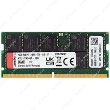 Kingston 16GB DDR5 4800MHz PC5-38400 ECC SODIMM Server Memory RAM KTL-TN548T-16G picture