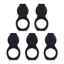 5Pcs Compact Durable Webcam Blockers Black ABS Protective Covers for Phones picture