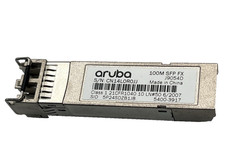 HP ARUBA 100M SFP LC FX 2km MMF XCVR TRANCEIVER J9054D Pre-Owned. FAST SHIPPING picture