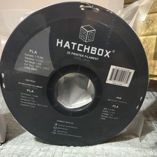 HATCHBOX PLA 3D Printer Filament 1.75mm 1kg Spool, Cool Gray picture