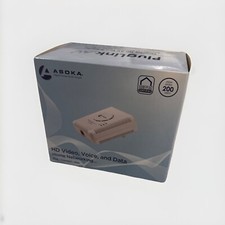 ASOKA PlugLink HD AV Adapter PL9661-I3 Ethernet Powerline – New in Box NIB picture