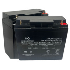APC SUA1500X448 Battery Kit, Also Fits SUA1500US, SUA1500X93 - 2 Pack 12V 18AH picture