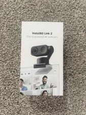 Insta360 Link 2 4K AI Webcam – Open Box, Never Used – Complete picture