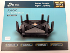 TP-Link Archer AX6000 WiFi 6 Router 8-Stream 2.5G WAN Complete In Box Excellent picture