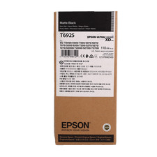 Genuine Epson T6925 Matte Black Ink Cartridge 110ml UltraCHROME SC-7000 EXP 2027 picture