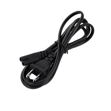AC Power Cord,2 Prong Power Cord 5FT Standard 2-Slot Replacement PS5 4 3 2 US picture