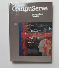 Compuserve Information Service User's Guide Hardcover 1985 Vintage picture