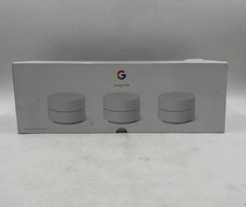 Google WiFi MESH Whole Home System 3 Pack AC1200 DUAL BAND 2.4/5GHz NEW Sealed picture
