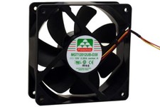 Protechnic 120mm*38mm Case Cooling Fan Double Ball Bearing 3PIN 150CFM picture