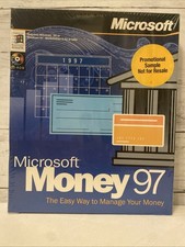 Microsoft Money 97 PC CD ROM Box New SEALED picture
